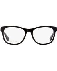 Gucci - Eyeglasses GG0004O Black 53mm - Lyst