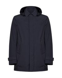 Herno - 2 Layers Windstopper Hooded Parka - Lyst