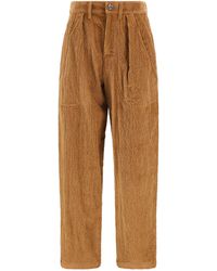 Kristina Ti - Straight-Leg Corduroy Pants Cotton; Modal; Spandex - Lyst
