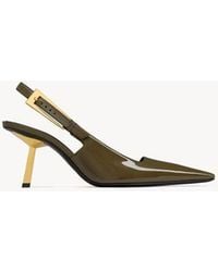 Saint Laurent - Saint Laurent E25 Slingback Heel - Lyst