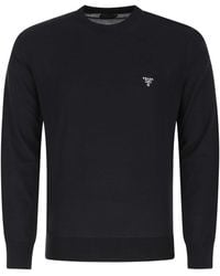 Prada - Midnight Wool Sweater - Lyst