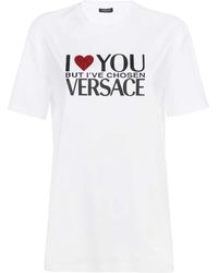 Versace - Logo Crew-Neck T-Shirt - Lyst