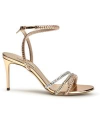 Casadei - Julia Andromeda Sandals Calf Leather Bos Taurus - Lyst