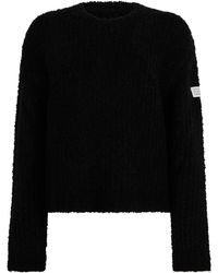 MM6 by Maison Margiela - Crewneck Cropped Sweater Acrylic - Lyst