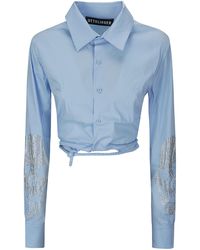OTTOLINGER - Fitted Wrap Shirt - Lyst