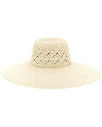 Maison Michel - 'Blanche' Hat - Lyst
