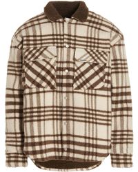 Represent Hooded Flannel Jacket for Men 