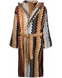 Missoni - Cotton Dressing Gown- Gowns & Robes - Lyst