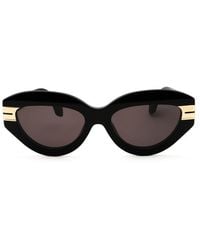 Palm Angels - Sunglasses Cat Eye Full Rim, Frame And Dark Lens Peri10Fmiracle1007 - Lyst