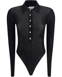 Self-Portrait - Knit Bodysuit - Lyst