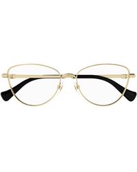 Gucci - Gg1595O Linea Gg Logo Eyeglasses - Lyst
