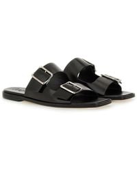 Aeyde - Sandal Tonya Calf Leather - Lyst