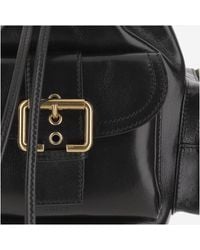 Chloé - Shiny Leather Shoulder Bag Buffalo - Lyst