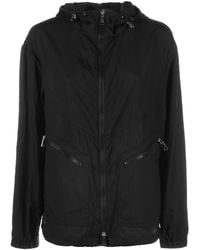 Add - Jacket With Zip And Hood - Lyst