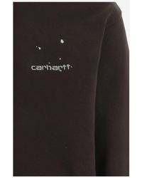 Carhartt - Cotton Sweatshirt With Logo Sweatshirts - Lyst