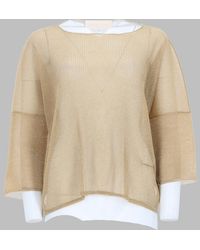 Circus Hotel - Top A Coste Polyester Tops - Lyst