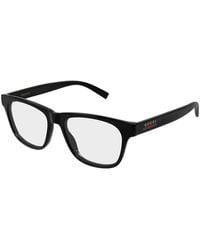 Gucci - Eyeglasses Square Full Rim, Frame And Clear Demo Lens Gg2108O001 - Lyst