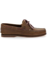Timberland - Boat Loafers With Lace-Up Detail - Lyst