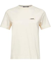 Jacquemus - Light The Gros Grain Short-Sleeve T-Shirt - Lyst