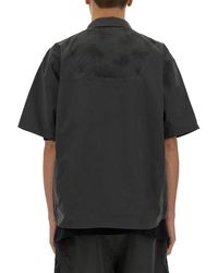 Alpha Industries - Alpha Industries Laser-Cut Polyester Shirt - Lyst