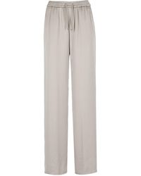 Herno - Casual Satin Trousers - Lyst