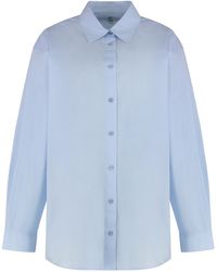 TOTEME - Shirt Long Sleeve Cotton - Lyst