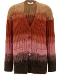 Fendi - Vanisé Knit Cardigan - Lyst