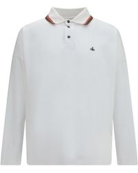 Vivienne Westwood - Oversized Long-Sleeve Polo - Lyst