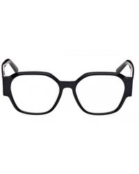 MCM - Eyeglasses Rectangle Full Rim, Shiny Frame And Clear Demo Lenses Lens Mw5008-D001 - Lyst