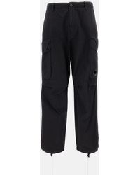 C.P. Company - Micro-Reps Cargo Trousers With A Large Lens - Lyst