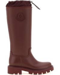 Moncler - Pvc Over The Knee Shoe - Lyst