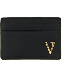 Versace - 'V Logo' Card Holder - Lyst