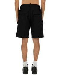 DSquared² - Bermuda Cargo Shorts Cotton - Lyst