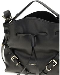 Givenchy - Bucket Bag Voyou Glossy Leather Calf - Lyst