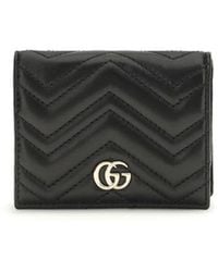 Gucci - Black Calf Leather Bos Taurus Wallet - Lyst