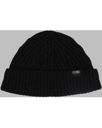 MM6 by Maison Margiela - Beanie Hat Wool - Lyst
