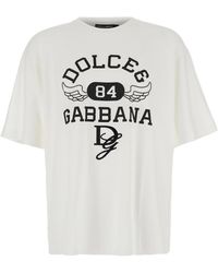 Dolce & Gabbana - Cotton T-Shirt - Lyst