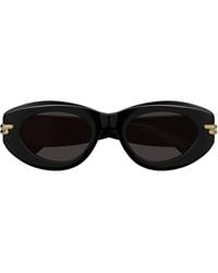 Bottega Veneta - Bottega Veneta Bv1322S Linea Mitre 001 Sunglasses - Lyst