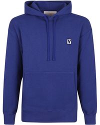 Valentino Garavani - Jersey Felpa Vlogo Signature Cotton Sweatshirt - Lyst