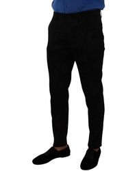 Dolce & Gabbana - Brocade Skinny Formal Trouser Dress Pants - Lyst