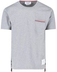 Thom Browne - T-Shirts And Polos Cotton - Lyst