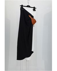 Celine - Skirt Draped Viscose - Lyst