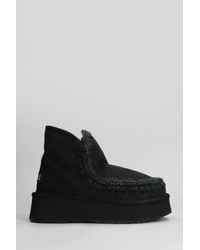Mou - Mini Eskimo Platform High Heels Ankle Boots - Lyst