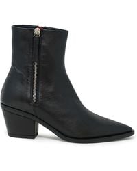Halmanera - Leather Baron Ankle Boots - Lyst