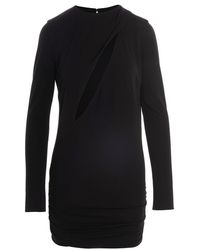 Versace - One-Shoulder Cut-Out Midi Dress - Lyst