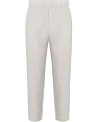 Homme Plissé Issey Miyake - Pleated Straight-leg Trousers - Lyst