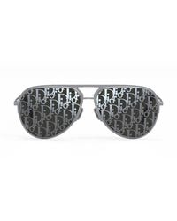 Dior - Sunglasses Aviator Full Rim, Shiny Palladium Frame And Pattern Mirror Lens Essentiala2Uf0A8 - Lyst