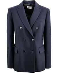 P.A.R.O.S.H. - Tailored Double-Breasted Blazer - Lyst