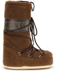 Moon Boot - Icon Teddy Boots Upper Acrylic - Lyst