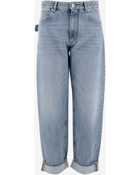 Bottega Veneta - Cotton Denim Jeans - Lyst